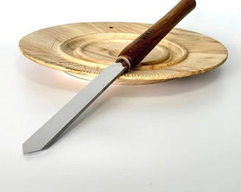 木材旋盤用三角形パーティングツール20mm、木工用品、手作りパーティングツール、木工ツール、彼氏へのギフトアイデア