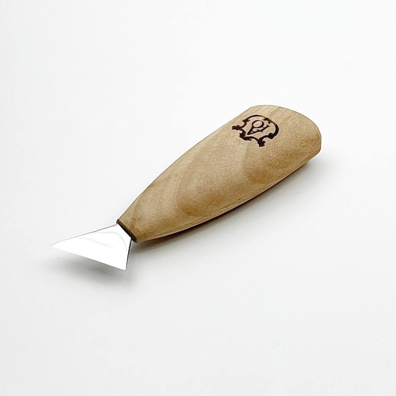 Chip Carving Knife, 25mm Geometric Wood Carving Tool image 6