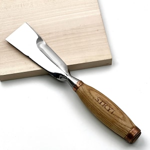 Skulpturenmeißel #1 Profil, Hochleistungsmeißel, Zimmermannsmeißel, Holzbearbeitungswerkzeug, Flachbeitel, Flachbeitel, Skulpturenwerkzeug, Geschenk für Ihn