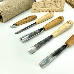 Wood Carving Kit: Chip & Relief Carving Gouges Set - Etsy