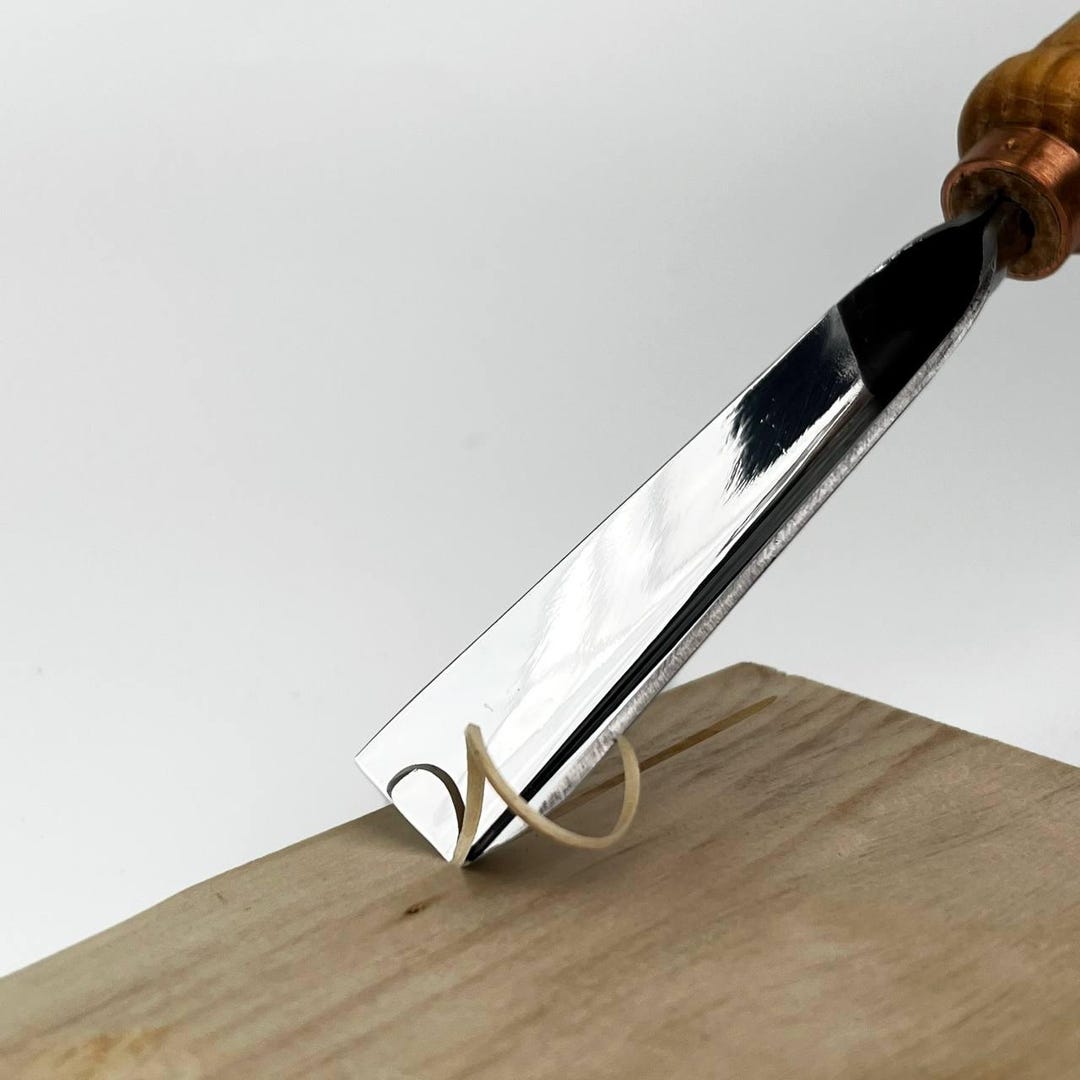 V-parting Wood Carving Tool, 90 Degree V-tool, Precision Relief