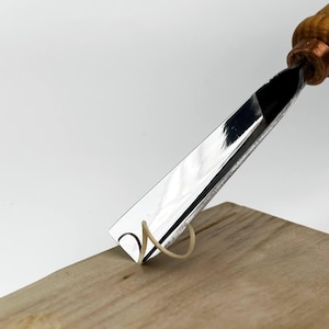 Vo-Stoßmeißel 90 Grad, V-Stoßmeißel, Schnitzeisen, Vo-Stoßmeißel, Geschenk für Papa, Meißel, Reliefschnitzeisen