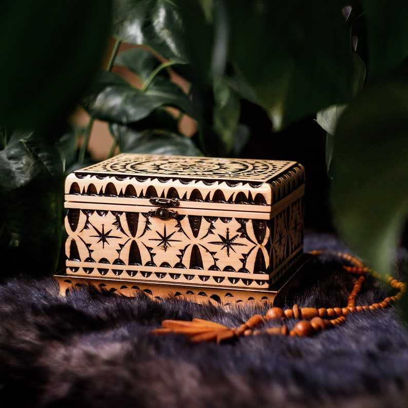 Gift for women for birthday Bride gift Jewelry handmade box and organizer Blended family gift, Engraved box Wedding gift