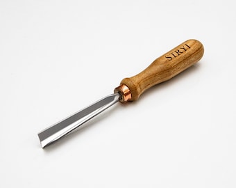 Hand Forged 60 Degree V-Parting Chisel, Wood Carving Tool
