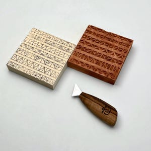 Chip Carving Knife, 25mm Geometric Wood Carving Tool image 7