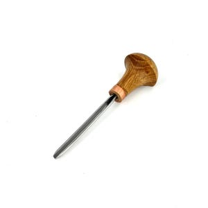 Palm carving V-parting 45 degree tool, Wood carving tools, Linocut tool, Forged steel tools for relief carving, Gift for mom Father day gift