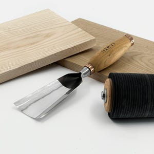 Grande gouge à sculpture, outil de sculpture en relief pour le travail du bois, STRYI Profi, outil robuste, cadeau pour sculpteur