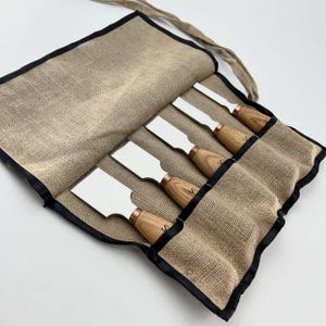 Forged Steel Chisel Set: Stryi Profi Wood Carving Tools