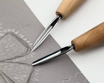 Juego de cinceles para tallar madera de palma: herramientas para tallar con microdetalles