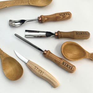 STRYI 4-Tool Bowl Kit: Holzbearbeitung Meißel Set, Geschenk für Schulen