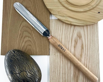 Handcrafted Spindle Gouge, Carbon Steel Wood Turning Tool, Woodworking Tools for Lathe machine