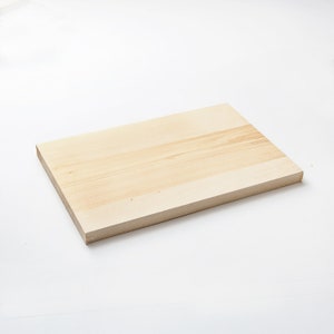 Basswood board 30*20 cm for carving, Practice wooden board, Versatile wood blank, Carving blocks, Wooden carving blanks, Wood panel blank