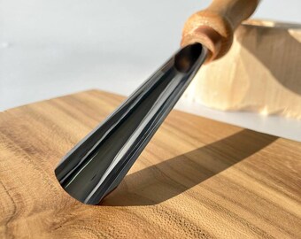 Handmade Gouge Sweep #9, Carbon Steel Wood Carving Tool