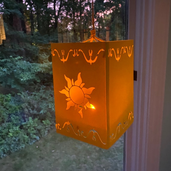 Medium Tangled Hanging Paper Lantern | 6 Inches Tall