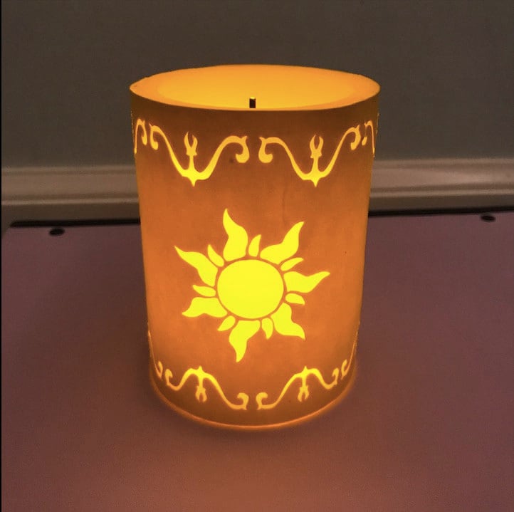 Tangled lantern Rapunzel Lantern Small Candle Lantern Etsy