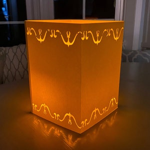 Tangled Lantern | Rapunzel Lantern | Large Plain Non-Hanging Lantern | SHIPPED UNASSEMBLED