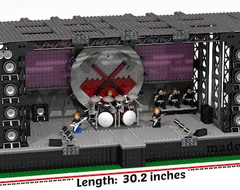 Designed With Original Lego Parts. Building ROCK CONCERT
