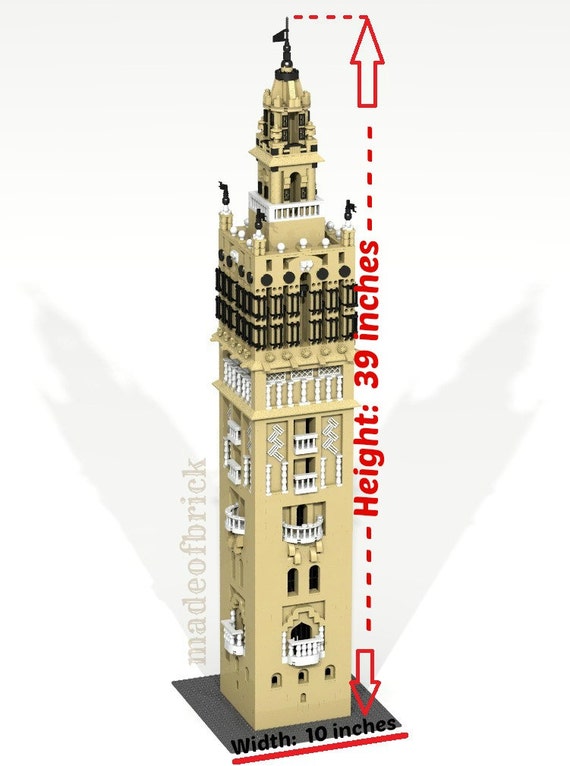 Apelar a ser atractivo Perpetuo ingresos Diseñado con piezas originales de Lego. Edificio la GIRALDA DE - Etsy España Apelar a ser atractivo Perpetuo ingresos Diseñado con piezas originales de Lego. Edificio la GIRALDA DE - Etsy España