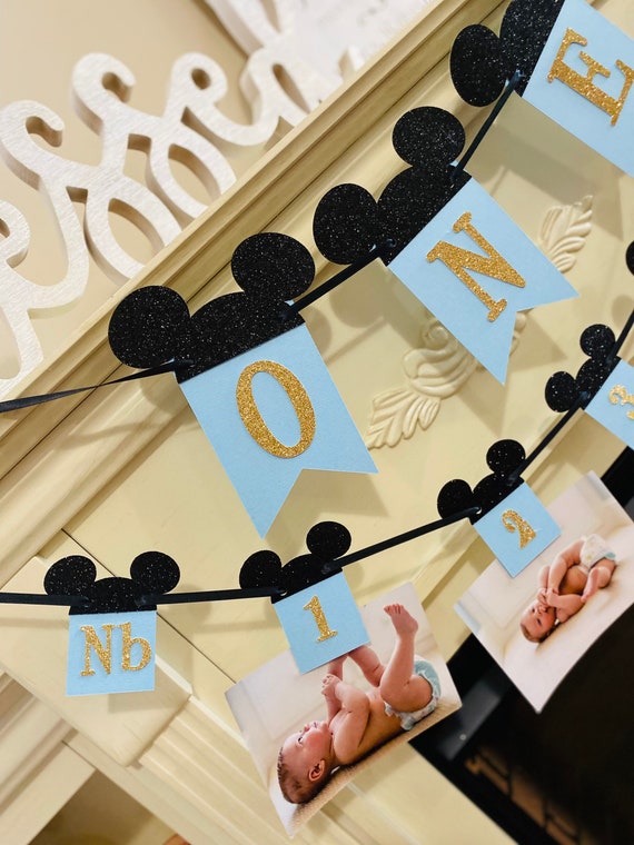 Mickey High Chair Banner 1st Birthday Banner Mickey Mouse Party Decorations  -  Canada  Mickey mouse themed birthday party, Mickey mouse birthday  decorations, Mickey baby showers