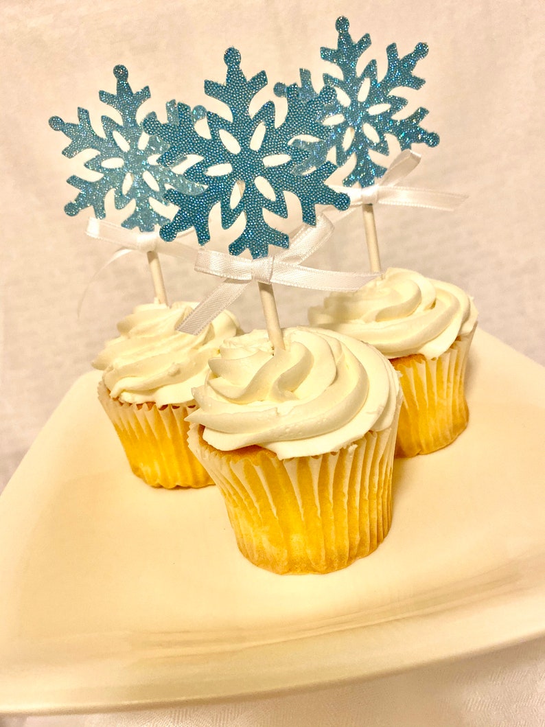 Download Winter Onederland Cake Topper Onederland Birthday Girl Decorations One Cake Topper Snowflake Cake Topper Party Decor Paper Party Supplies