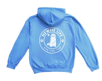 Newfie life Dog Hoodie | Newfoundland Hooded Sweatshirt