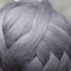 Lalala- Yarn for finger knitting,felting,crafting dark grey
