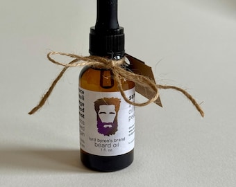 Sanctuary Handcrafted Woodsy Beard Oil – Spruce, Patchouli, Orange, Cedarwood, and Bergamot