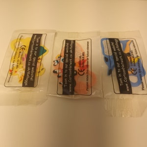 Cartoon Network TOON TAGS Figuren Kellogs Cereal Toys 2002