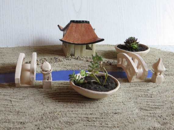 miniature japanese tea house