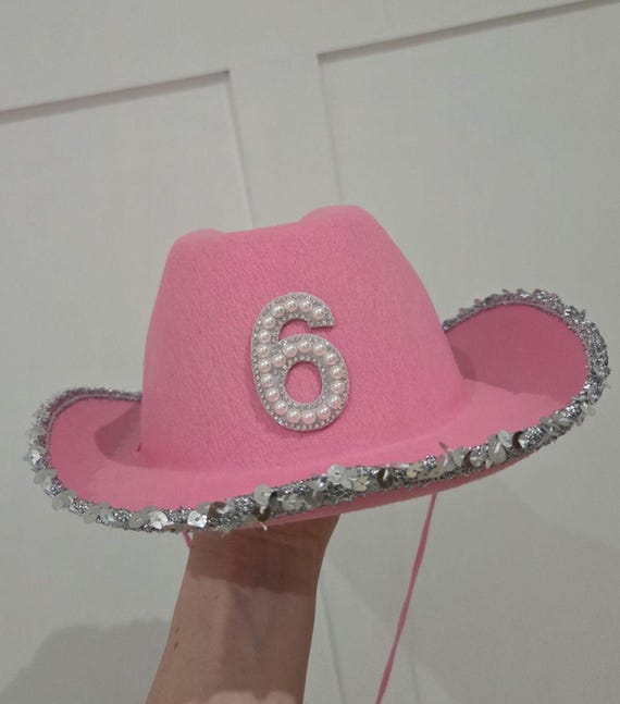 ANY AGE Childrens Birthday Crystal Rhinestone Pearl  display picture 1