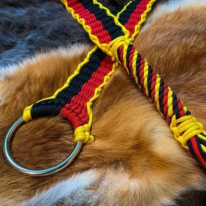 Paracord Larping Belt. Sturdy and Beautiful Larp Accessory. For Amtgard, Dagorhir, Belegarth, The SCA.
