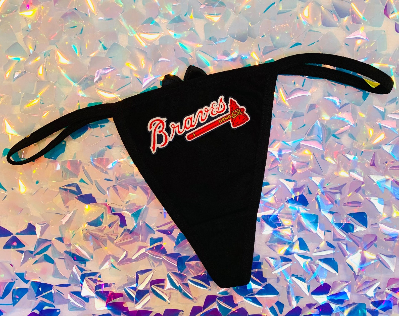 ATLANTA BRAVES Thong Bragas Ropa InteriorEs MLB Béisbol Etsy