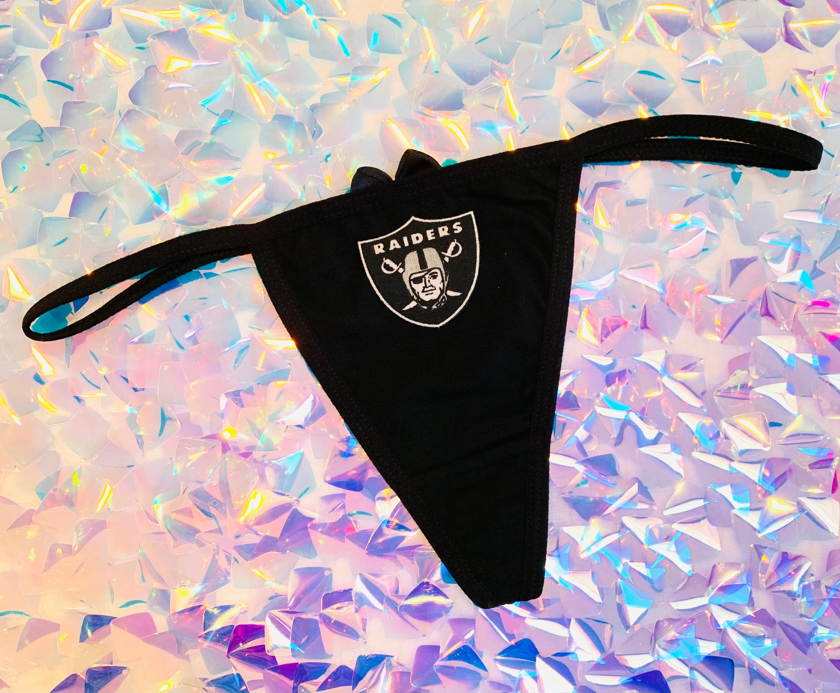 LAS VEGAS RAIDERS Sexy Thong Panty Panties Underwear Undies | Etsy