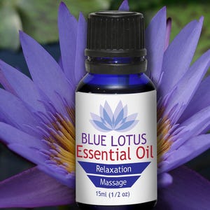 Blue Lotus Essential Oil. Pure uncut. 15ml free shipping