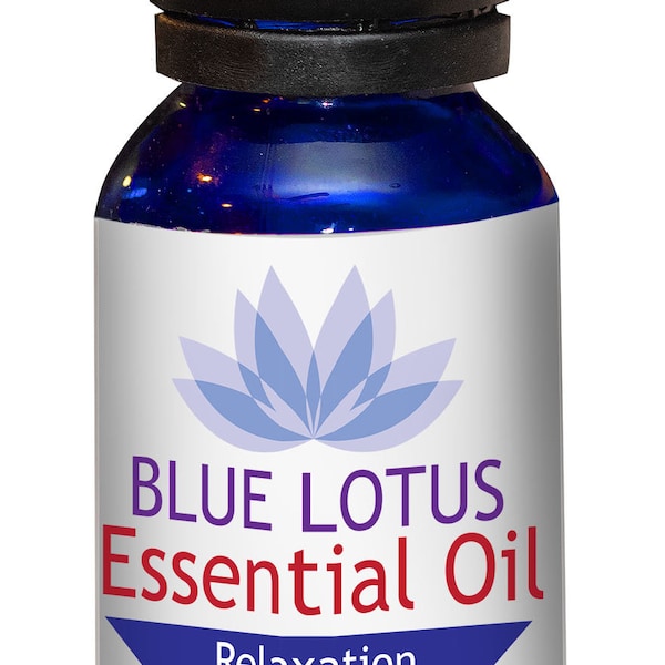 Blue Lotus Essential Oil. Pure uncut. 15ml free shipping