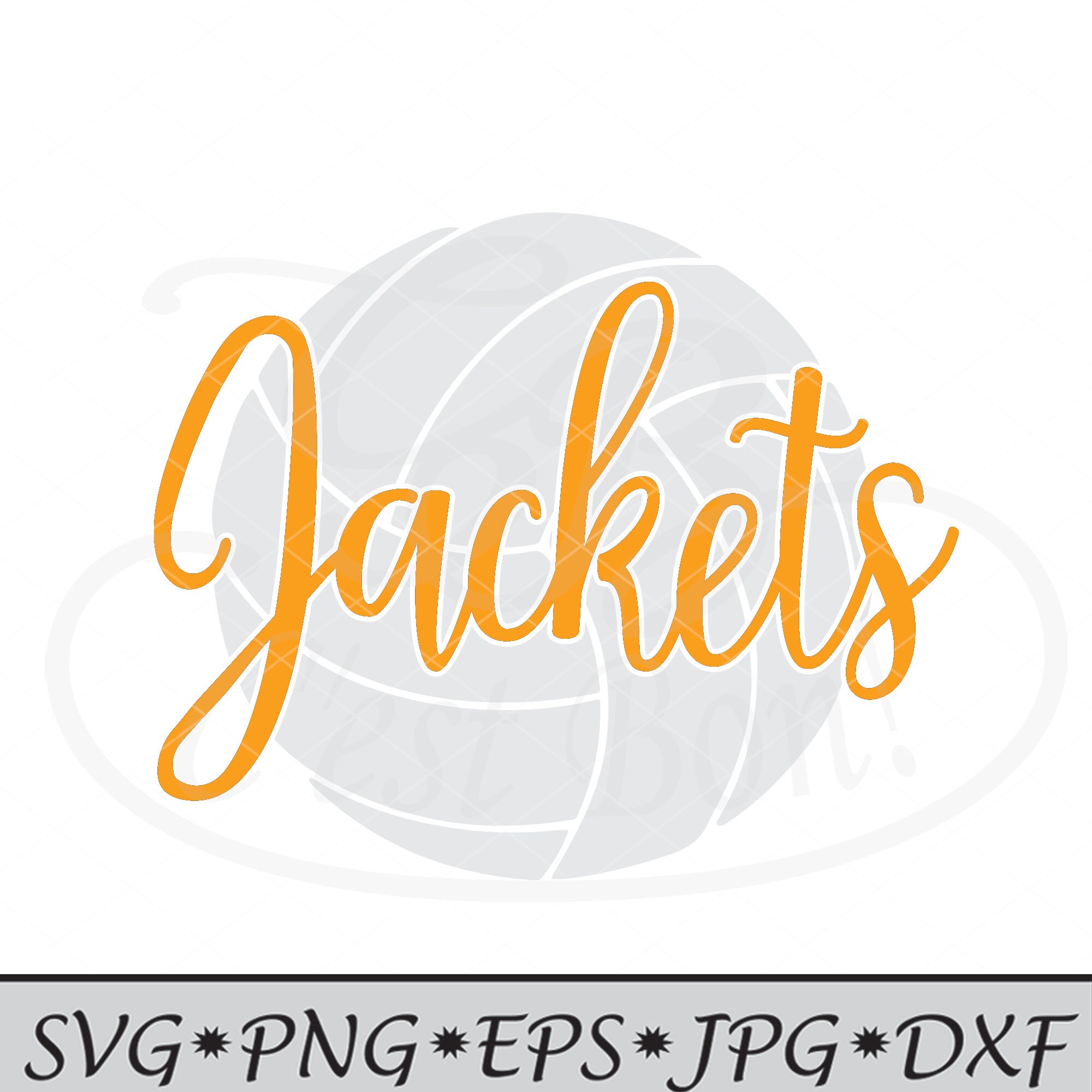 Volleyball Jackets Cut File vinyl cutting files DXF PNG Etsy