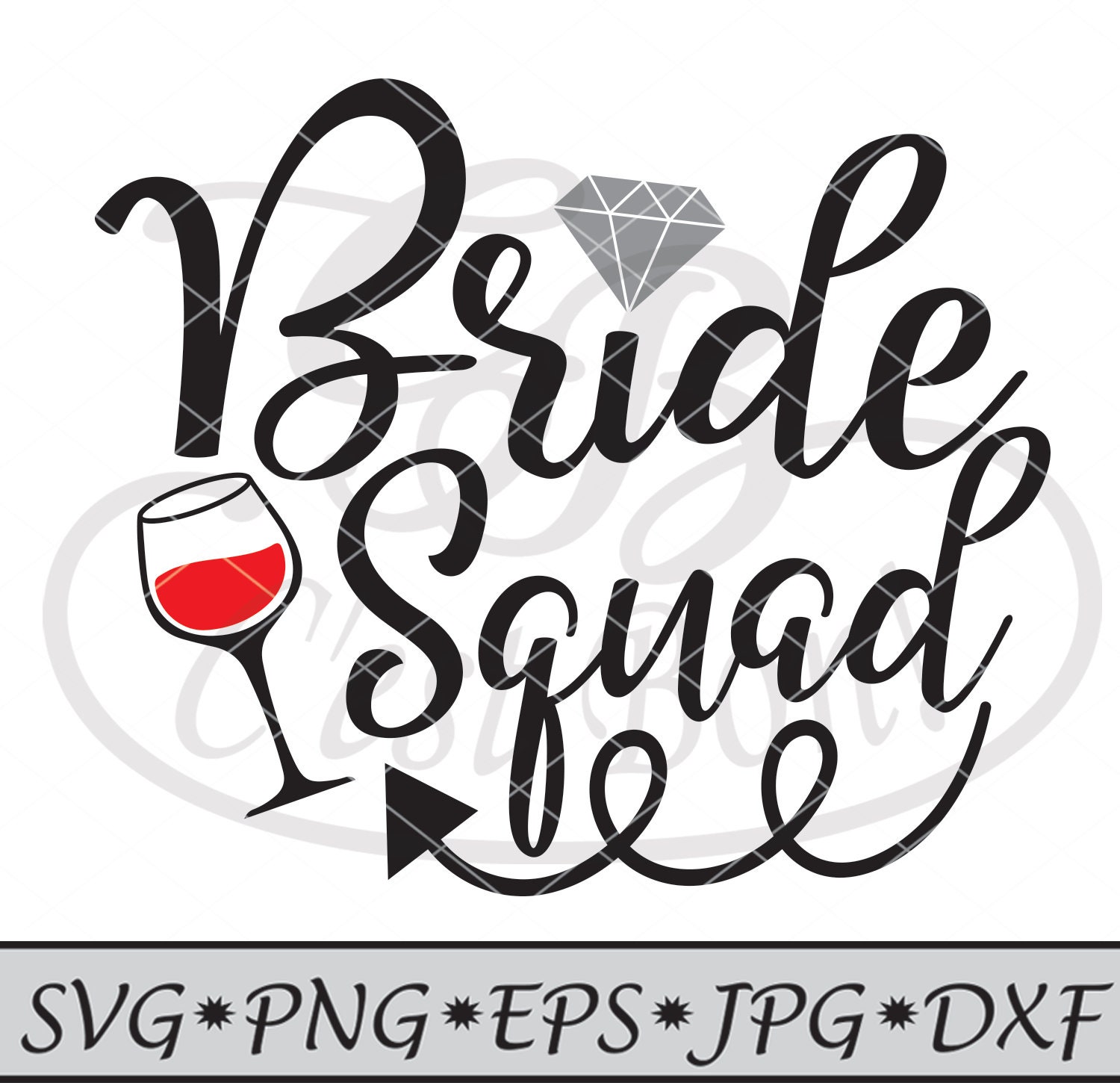 bride squad sliders
