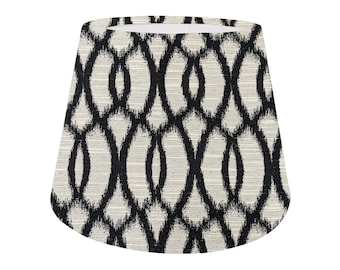 Fryetts Rumba Fabric EMPIRE Lampshades / Pendant Shade / Table, Colourful Home Decor, Handmade in UK, Mono