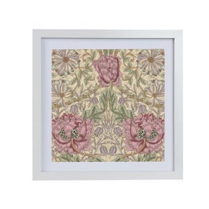 William Morris Framed Print, Shadow Box Picture, Fabric, Textiles Art, Vintage Wall Art, Floral, William Morris Wall Art, Housewarming Gift image 6