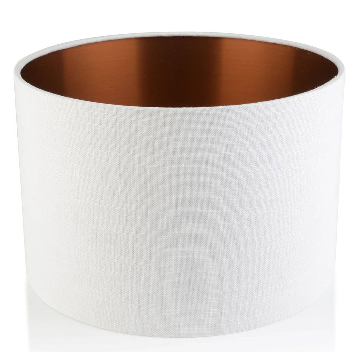 Grey and copper online table lamp shade