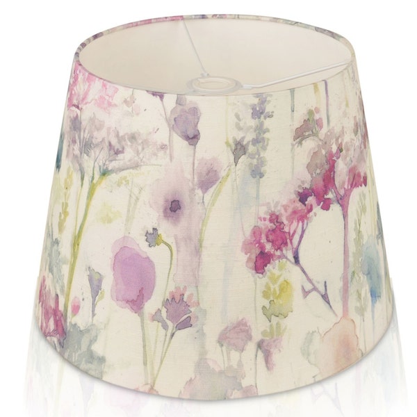 Voyage Maison Ilinizas Summer EMPIRE Lampshade Ceiling Light /Table Lamp / Pendant, Colourful Home Decor, Made in UK, Floral Watercolour, UK