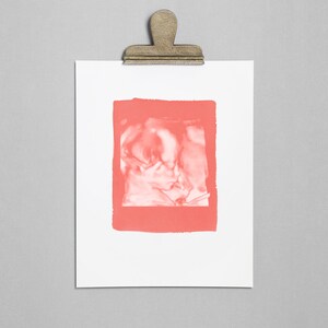BLOSSOM Ultrasound, Sonogram, Physical 3D Cyanotype Print