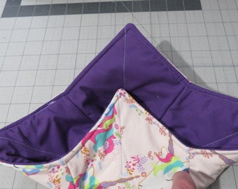 Bowl Cozie - Unicornios rosados