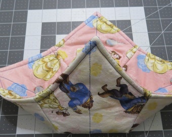Bowl Cozie - Reversible - Beauty and Beast Inspired