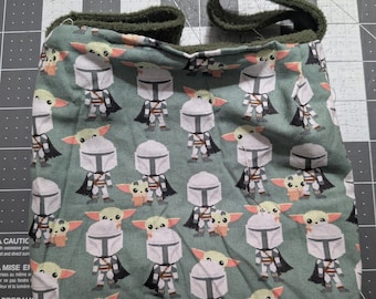 Bolsa de jaula inspirada en un niño extraterrestre
