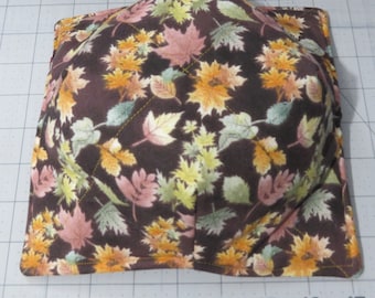 Reversible Bowl Cozy - Fall Leaves - Thanksgiving Inspired