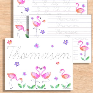 Name Writing DIGITAL | Handwriting Worksheet | Homeschool Printable | Handwriting Practice