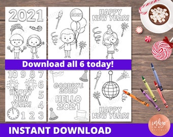 Printable New Years Etsy