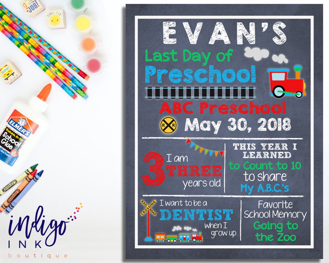 Last Day of School Sign DIGITAL DOWNLOAD | Fireman Printable | End of ...