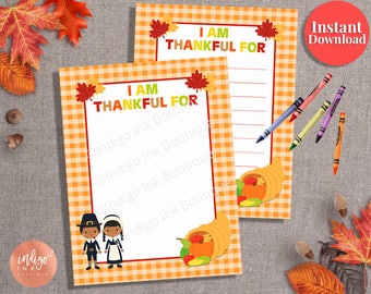 Kids Printable Thanksgiving Fun | Teacher Printable | Kids Thanksgiving Game INSTANT DOWNLOAD
